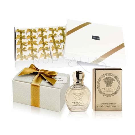 Confezione 25 mini profumi Versace Eros woan .